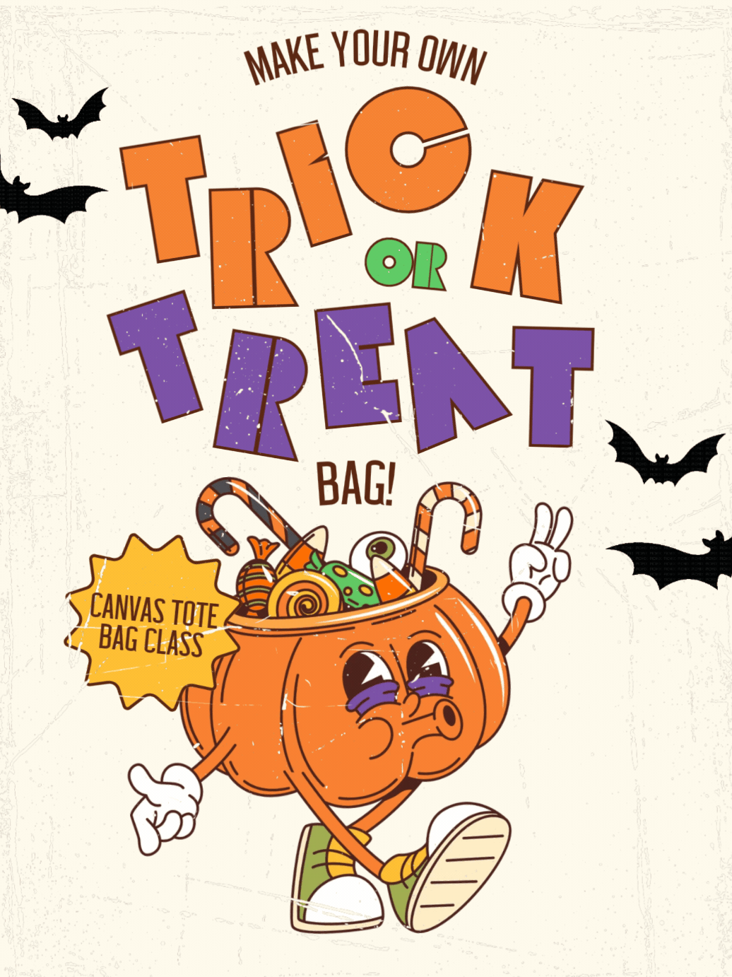 Canvas Tote Bag – Halloween Session
